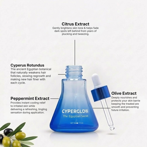 Cyperglow - Men's Cyperus Rotundus Skin Serum